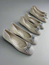 Crystal Bow Decor Pump Shoes